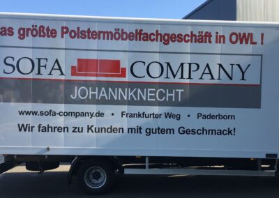 W2 Werbung Referenz f&uuml;r Fahrzeugfolierung eines Bullis 06