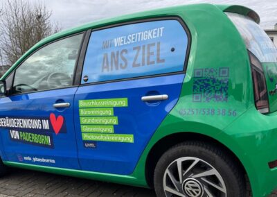 W2 Werbung Referenz f&uuml;r Fahrzeugfolierung eines PKW 03