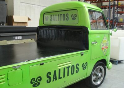 W2 Werbung Referenz f&uuml;r Fahrzeugfolierung eines PKW 13