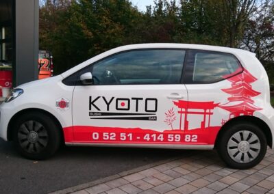 W2 Werbung Referenz f&uuml;r Fahrzeugfolierung eines PKW 17