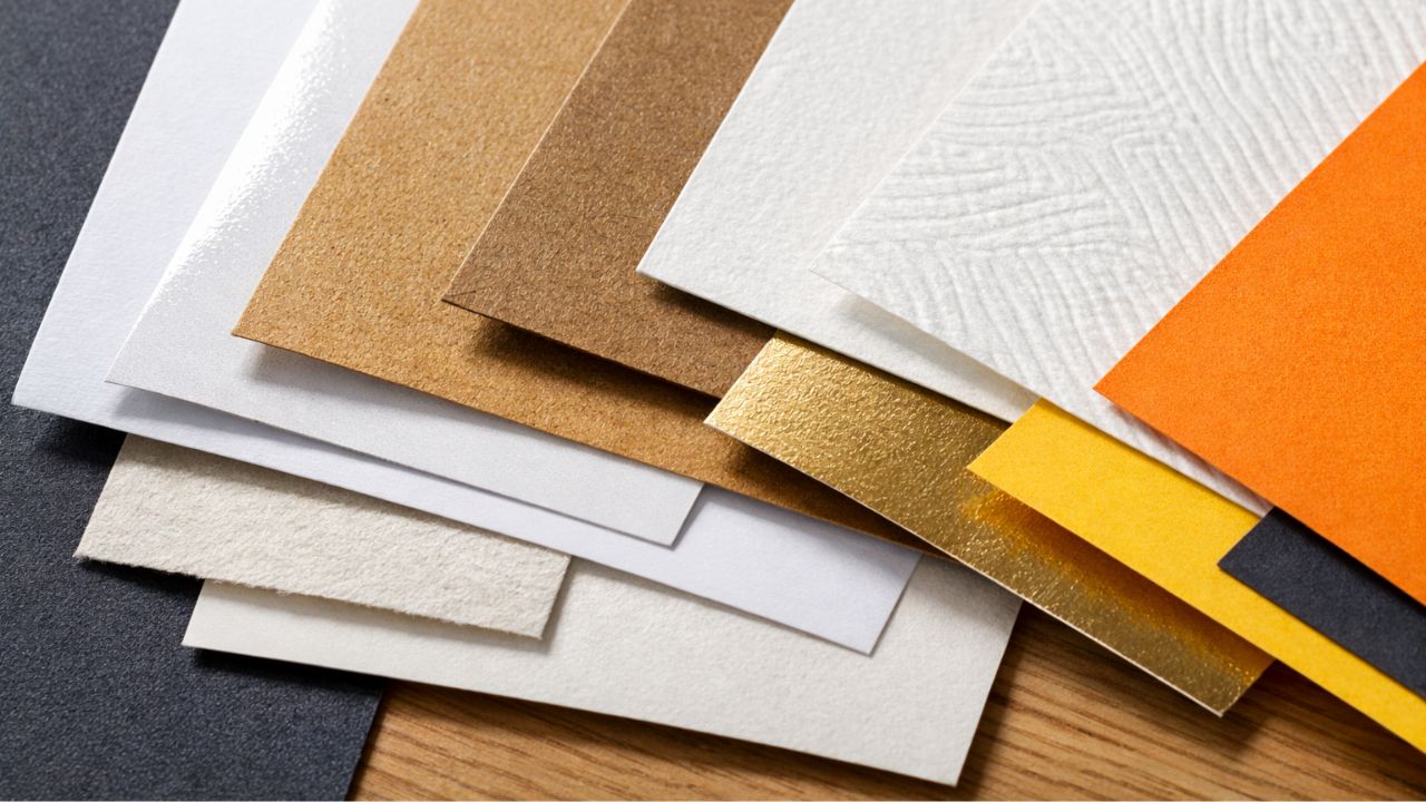 Papierarten und Material im Printdesign mit W2