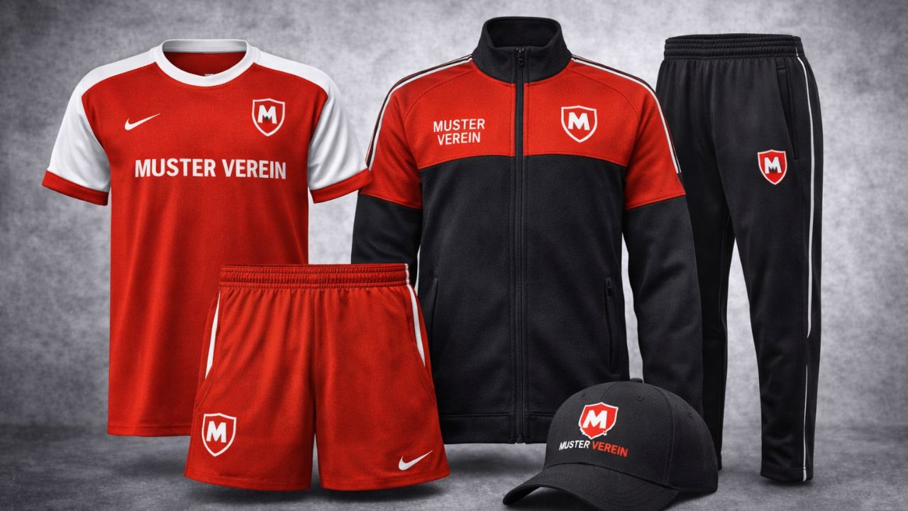 Vereinsbekleidung wie Trikots, Sporthosen, Trainingsjacken bedrucken lassen in Paderborn